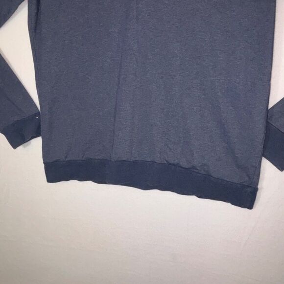 Travis Mathew Golf 1/4 zip pullover long sleeve shirt jacket blue size large - Picture 3 of 6